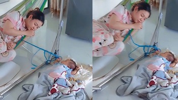 Video hài nhất tuần: Mẹ bỉm sữa lầy lội nằm võng cho con ru ngủ