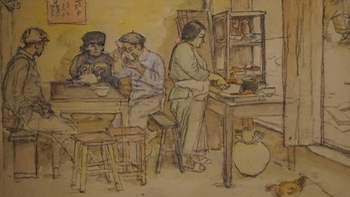 Điện Biên Phủ và những khoảnh khắc đời thường trong các bức họa cuối cùng của Tô Ngọc Vân