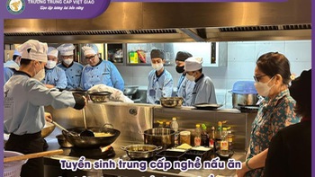 Trung cấp Việt Giao đã có chương trình đào tạo bếp trưởng