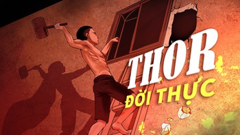 Thor phiên bản đời thực: Mình trần dùng búa tạ đập tường cứu người