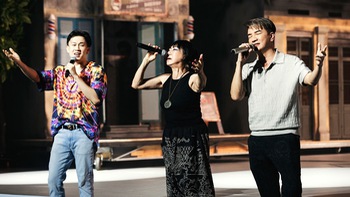 Danh ca Lê Uyên xuất hiện trẻ trung tại buổi tổng duyệt live show của Mr Đàm