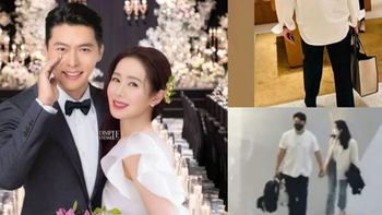 Hyun Bin 'tự vả' mặt, không chỉ xách túi cho vợ Son Ye Jin mà còn xách cho con