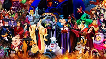 Các nhân vật phản diện Disney từ phác thảo cho đến hoàn thành