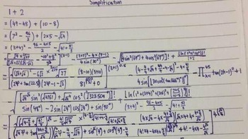 Ảnh vui 6-6: Cách làm phức tạp phép toán '1+2=3'