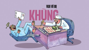 Quan tham vui vì... bị khùng