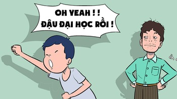 Trúng tuyển đại học nhưng còn... 'quá trẻ để hiểu sự đời'