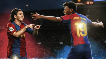 Yamal kế thừa số áo từng cùng Messi tạo dựng tên tuổi ở Barca