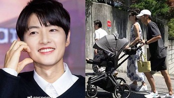 Song Joong Ki lên chức ba lần hai chỉ sau một năm đón con đầu lòng