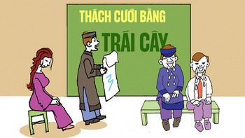 Thách cưới bằng trái cây, đừng tưởng dễ ăn