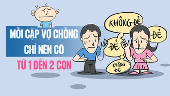 Bãi bỏ quy định mỗi cặp vợ chồng chỉ sinh 1 - 2 con: Có nên đẻ thêm?