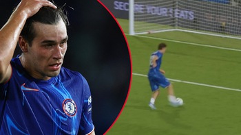 Fan Chelsea ngỡ ngàng với pha bỏ lỡ của sao trẻ Marc Guiu