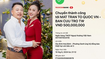 Phương Oanh - Shark Bình gặp rắc rối vì 'check VAR' sao kê