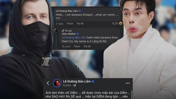 Alan Walker tương tác Lê Dương Bảo Lâm bằng tên 'vietsub' siêu hài