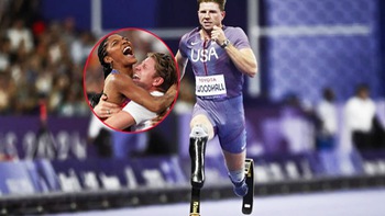 Doanh nhân tài sản trăm tỉ Woodhall thi đấu Paralympic vì đam mê