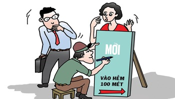 Mời quý phụ huynh vào hẻm, cái gì cũng có