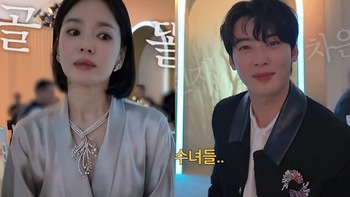 Cha Eun Woo là khách mời 'xông đất' vlog cho Song Hye Kyo gây chú ý