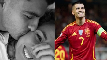 Morata và vợ 'gương vỡ lại lành' sau 5 tháng chia tay