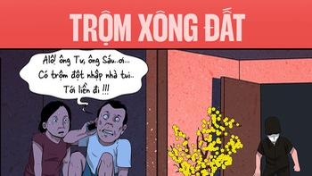 Bắt trộm nhưng phải hợp tuổi xông đất