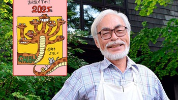 Hayao Miyazaki và bức tranh chào xuân đặc biệt