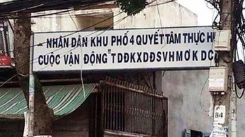 Thử tài đoán chữ viết tắt biển hiệu khu phố