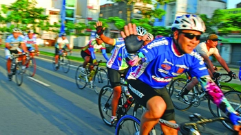Chơi xe đạp "khủng"