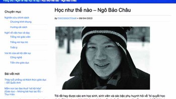 Ngô Bảo Châu và "Học Thế Nào"