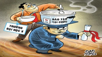 Lạc loài "nồi cơm" tại chức