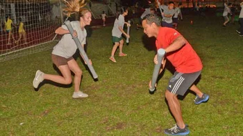 Vắt mồ hôi cùng bootcamp