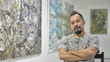 Nguyễn Quốc Dân và những dây màu muôn mặt