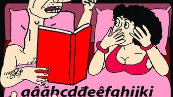 Không đọc thầm được à?
