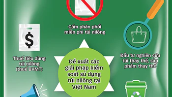 Ba công cụ để giảm sử dụng túi nilông