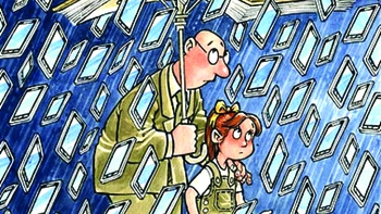 Đừng để điện thoại “bắt cóc” não trẻ