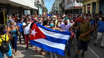Biểu tình ở Cuba: Một thử thách với các giá trị Mỹ