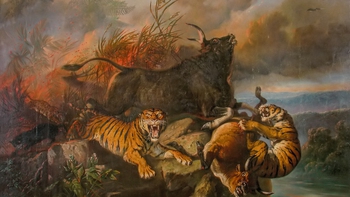 Con hổ trong nghệ thuật