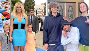 2 con của Britney Spears đến thăm mẹ là 'đi thẳng vào phòng đóng chặt cửa'