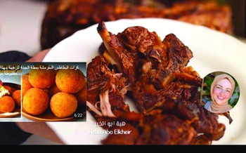 Phụ nữ Ả Rập: Nấu ăn trực tuyến không chỉ là niềm vui