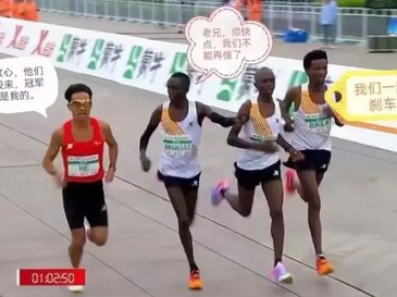 Sao Trung Quốc bị phạt vì được 'nhường' thắng Marathon Bắc Kinh