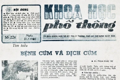 Khoa học phổ thông trong ký ức một người làm khoa học