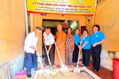 Hỗ trợ 50 triệu đồng sửa chữa nhà cho hộ gia đình có hoàn cảnh khó khăn