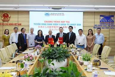 Trường Đại học Cửu Long đẩy mạnh quốc tế hóa giáo dục