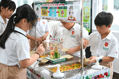 Ăn đủ chất, sống xanh từ ghế nhà trường
