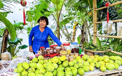 Chợ quê bên cồn: Nếu các nơi làm được sẽ giàu mấy hồi!