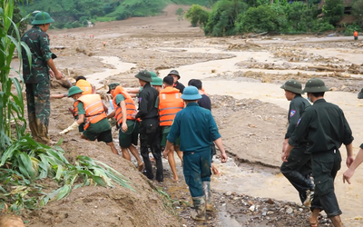 Thi thể chủ hộ có cả nhà chết, mất tích ở Làng Nủ mới được tìm thấy