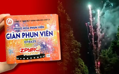 Cách phân biệt thật giả pháo hoa Bộ Quốc phòng