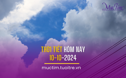 Thời tiết hôm nay 10-10: Nam Bộ mưa to kèm sấm sét