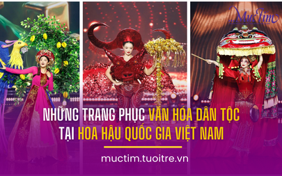 Phần thi trang phục văn hóa dân tộc tại Hoa hậu Quốc gia Việt Nam