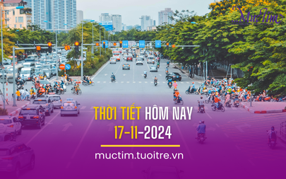 Thời tiết hôm nay 17-11: Bắc Bộ chịu ảnh hưởng của không khí lạnh