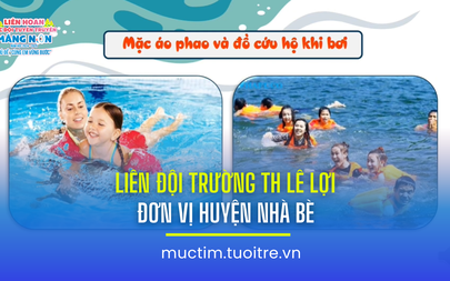 Liên hoan các đội tuyên truyền măng non: Liên đội Trường TH Lê Lợi (Nhà Bè)