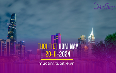 Thời tiết hôm nay 20-11: Nam Bộ và Bắc Bộ ngày nắng, Trung Bộ mưa rào