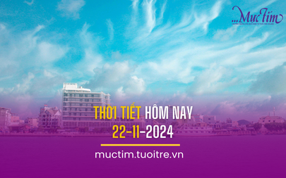 Thời tiết hôm nay 22-11: Miền Trung mưa to